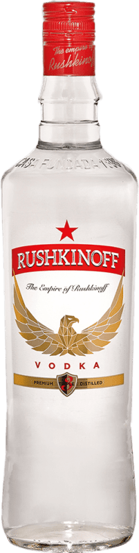 15,95 € 免费送货 | 伏特加 Antonio Nadal Rushkinoff Red Label 西班牙 瓶子 1 L