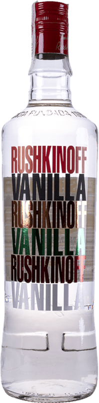 21,95 € Free Shipping | Vodka Antonio Nadal Rushkinoff Vanilla Spain Bottle 1 L