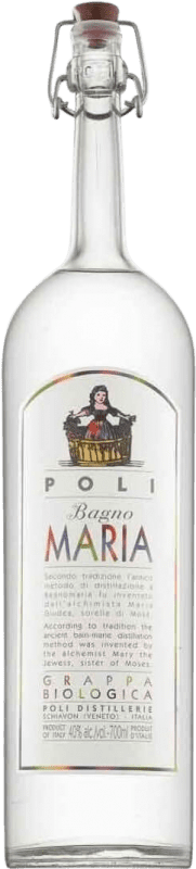 29,95 € Spedizione Gratuita | Grappa Poli Maria Organic Italia Bottiglia 70 cl