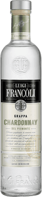 19,95 € Envio grátis | Aguardente Grappa Brockmans Francoli Itália Chardonnay Garrafa Medium 50 cl