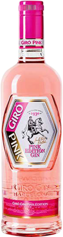 19,95 € Envío gratis | Ginebra Giró Gin Pink Edition España Botella 70 cl