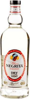 27,95 € Envío gratis | Ron Bardinet Negrita Blanco República Dominicana Botella Especial 2 L