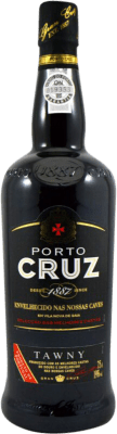 13,95 € 免费送货 | 强化酒 Bardinet Cruz Tawny I.G. Porto 波尔图 葡萄牙 Tempranillo, Touriga Franca, Touriga Nacional, Tinta Amarela, Tinta Cão, Tinta Barroca 瓶子 75 cl