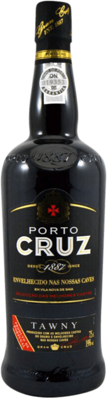15,95 € Kostenloser Versand | Likörwein Bardinet Cruz Tawny I.G. Porto Porto Portugal Tempranillo, Touriga Franca, Touriga Nacional, Tinta Amarela, Tinta Cão, Tinta Barroca Flasche 75 cl