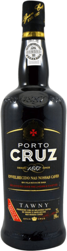 14,95 € Envio grátis | Vinho fortificado Bardinet Cruz Tawny I.G. Porto Porto Portugal Tempranillo, Touriga Franca, Touriga Nacional, Tinta Amarela, Tinta Cão, Tinta Barroca Garrafa 75 cl