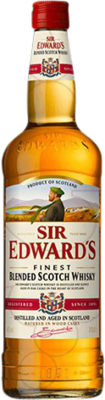 15,95 € Spedizione Gratuita | Whisky Blended Bardinet Sir Edward's Regno Unito Bottiglia 1 L