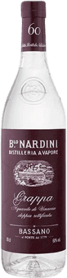 29,95 € Бесплатная доставка | Граппа Bortolo Nardini 60º Италия бутылка 70 cl