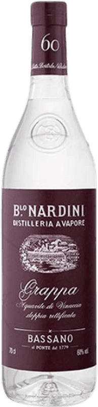 29,95 € Envio grátis | Grappa Bortolo Nardini 60º Itália 70 cl