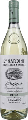 23,95 € 免费送货 | 格拉帕 Bortolo Nardini Ruta 意大利 瓶子 70 cl