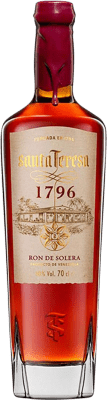 56,95 € Kostenloser Versand | Rum Santa Teresa 1796 Extra Añejo Venezuela Flasche 70 cl