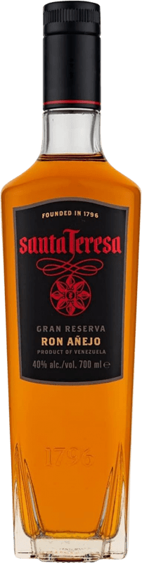 19,95 € Envío gratis | Ron Santa Teresa Añejo Gran Reserva Venezuela Botella 70 cl