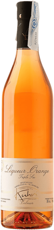 27,95 € Envío gratis | Triple Seco Kuhri Orange Francia Botella 70 cl