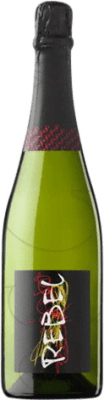 5,95 € 免费送货 | 白起泡酒 1968 Rebel 香槟 年轻的 加泰罗尼亚 西班牙 Macabeo, Xarel·lo, Parellada 瓶子 75 cl