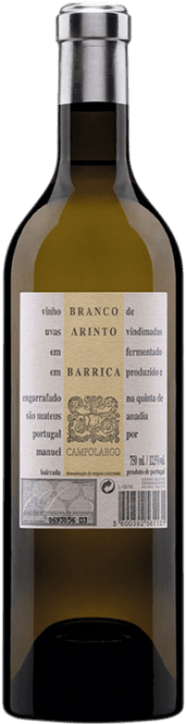 18,95 € Kostenloser Versand | Weißwein Campolargo Alterung I.G. Portugal Portugal Arinto Flasche 75 cl
