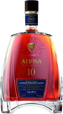 13,95 € 送料無料 | ブランデー Alvisa スペイン 10 年 ボトル Medium 50 cl