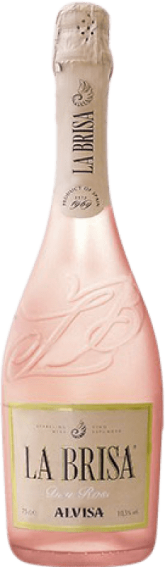 7,95 € Spedizione Gratuita | Spumante Rosato Alvisa La Brisa Dry — Secco Rosé — Rosato D.O. La Mancha Castilla la Mancha y Madrid Spagna Tempranillo, Garnacha — Grenache 75 cl