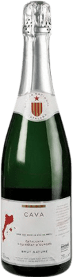 6,95 € Envoi gratuit | Vin Mousseux Blanc Apats Brut Nature Jeune D.O. Cava Catalogne Espagne Macabeo — Macabeu, Xarel·lo, Parellada 75 cl