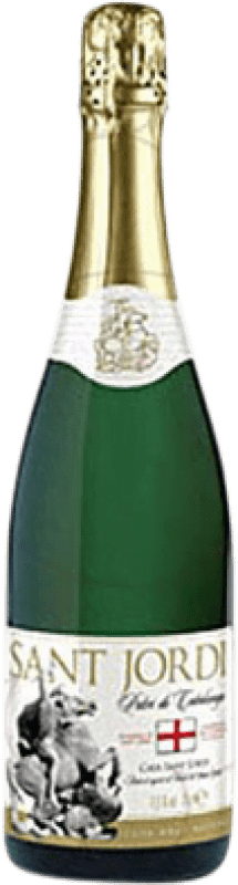 6,95 € Envoi gratuit | Vin Mousseux Blanc Apats Sant Jordi Brut Nature Jeune D.O. Cava Catalogne Espagne Macabeo — Macabeu, Xarel·lo, Parellada 75 cl
