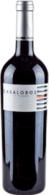 9,95 € 免费送货 | 红酒 Casalobos Negre 岁 I.G.P. Vino de la Tierra de Castilla Castilla la Mancha y Madrid 西班牙 瓶子 75 cl