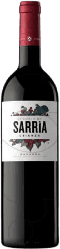 5,95 € Kostenloser Versand | Rotwein Señorío de Sarría Alterung D.O. Navarra Navarra Spanien Flasche 75 cl