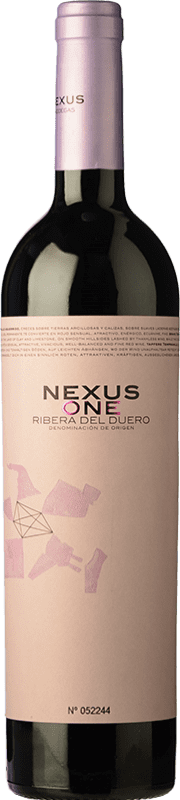 13,95 € Envío gratis | Vino tinto Nexus One D.O. Ribera del Duero Castilla y León España Tempranillo Botella 75 cl