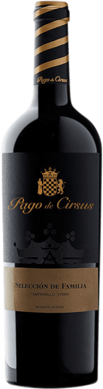23,95 € 免费送货 | 红酒 Pago de Cirsus Selección de Familia Pago Bolandin 纳瓦拉 西班牙 Tempranillo, Syrah 瓶子 75 cl