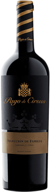 18,95 € 免费送货 | 红酒 Pago de Cirsus Selección de Familia Pago Bolandin 纳瓦拉 西班牙 Tempranillo, Syrah 瓶子 75 cl