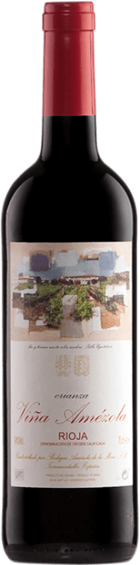 7,95 € Envoi gratuit | Vin rouge Amézola de la Mora Viña Amezola Crianza D.O.Ca. Rioja La Rioja Espagne Tempranillo, Graciano, Mazuelo, Carignan Bouteille 75 cl