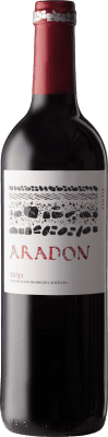 7,95 € 免费送货 | 红酒 Aradón 年轻的 D.O.Ca. Rioja 拉里奥哈 西班牙 Tempranillo, Grenache 瓶子 75 cl