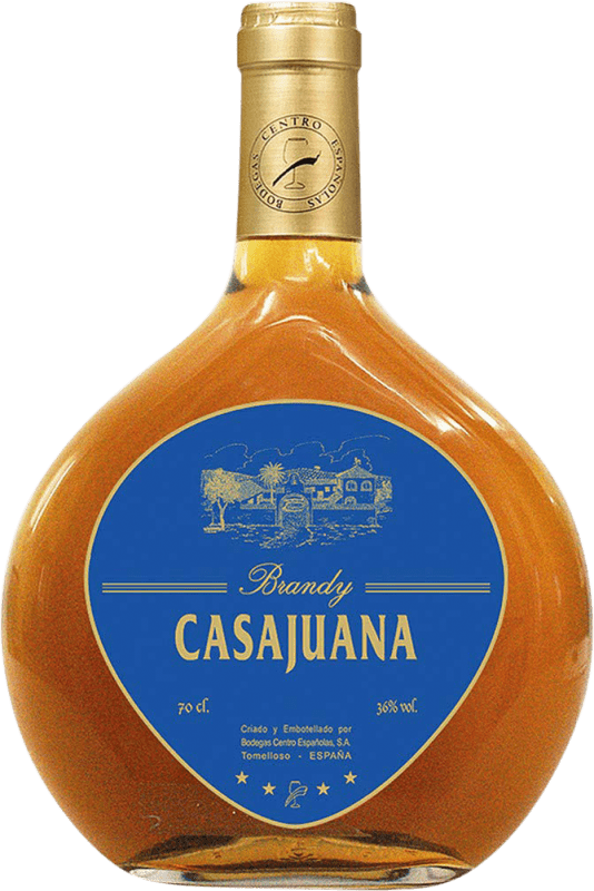 14,95 € Spedizione Gratuita | Brandy Centro Españolas Casajuana Riserva Spagna Bottiglia 70 cl