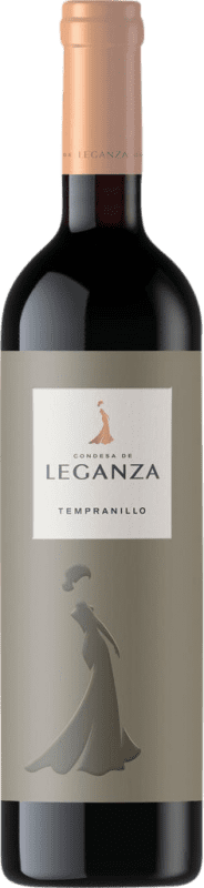 6,95 € Envoi gratuit | Vin rouge Condesa de Leganza Crianza I.G.P. Vino de la Tierra de Castilla Castilla la Mancha y Madrid Espagne Tempranillo Bouteille 75 cl