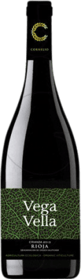 16,95 € Free Shipping | Red Wine Cornelio Dinastía Vega Vella Crianza — Aged D.O.Ca. Rioja The Rioja Spain Tempranillo, Garnacha — Grenache, Graciano 75 cl