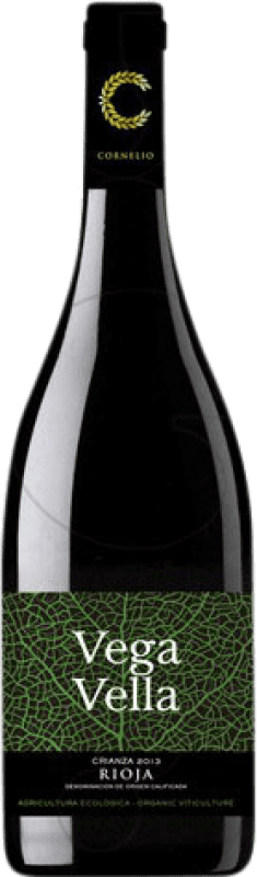 15,95 € Envoi gratuit | Vin rouge Cornelio Dinastía Vega Vella Crianza D.O.Ca. Rioja La Rioja Espagne Tempranillo, Grenache, Graciano Bouteille 75 cl