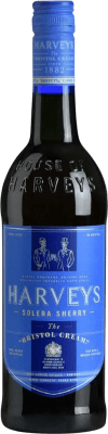 13,95 € Бесплатная доставка | Креплёное вино Harvey's Bristol Cream — Сливки D.O. Jerez-Xérès-Sherry Andalucía y Extremadura Испания 1 L