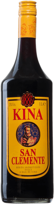8,95 € Free Shipping | Liqueurs Málaga Virgen Quina San Clemente Spain Bottle 1 L