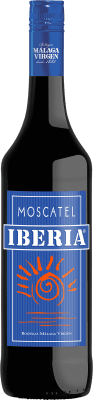 8,95 € Envio grátis | Vinho fortificado Málaga Virgen Iberia D.O. Sierras de Málaga Andalucía y Extremadura Espanha Mascate Garrafa 75 cl