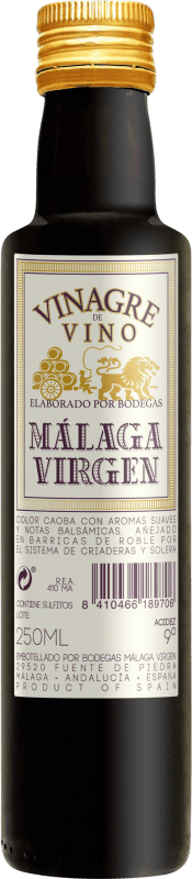 4,95 € Envio grátis | Vinagre Málaga Virgen Espanha Garrafinha 25 cl