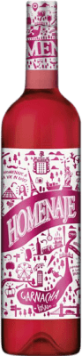6,95 € Envío gratis | Vino rosado Marco Real Homenaje Joven D.O. Navarra Navarra España Garnacha Botella 75 cl