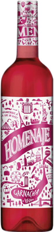 5,95 € Kostenloser Versand | Roséwein Marco Real Homenaje Jung D.O. Navarra Navarra Spanien Grenache Flasche 75 cl