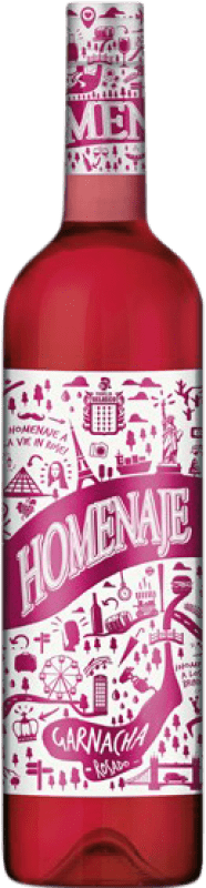 6,95 € Бесплатная доставка | Розовое вино Marco Real Homenaje Молодой D.O. Navarra Наварра Испания Grenache бутылка 75 cl