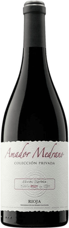 18,95 € Бесплатная доставка | Красное вино Medrano Irazu Amador Colección Privada старения D.O.Ca. Rioja Ла-Риоха Испания Tempranillo бутылка 75 cl
