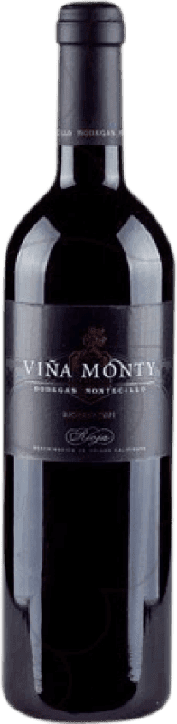 10,95 € 免费送货 | 红酒 Montecillo Viña Monty 预订 D.O.Ca. Rioja 拉里奥哈 西班牙 瓶子 75 cl