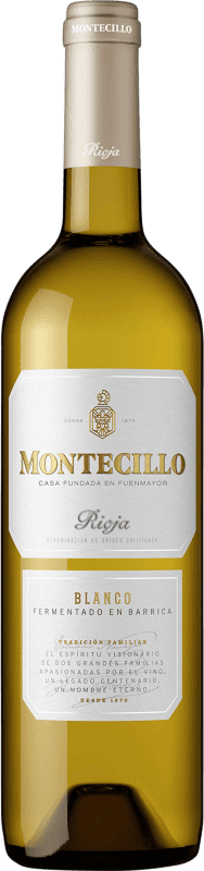 8,95 € Envio grátis | Vinho branco Montecillo Jovem D.O.Ca. Rioja La Rioja Espanha Garrafa 75 cl