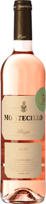 9,95 € Spedizione Gratuita | Vino rosato Montecillo Giovane D.O.Ca. Rioja La Rioja Spagna Tempranillo, Grenache, Graciano Bottiglia 75 cl