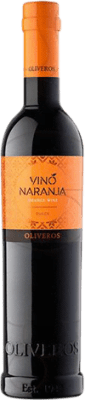 12,95 € Free Shipping | Fortified wine Oliveros Vino de Naranja D.O. Condado de Huelva Andalucía y Extremadura Spain Pedro Ximénez, Zalema Medium Bottle 50 cl