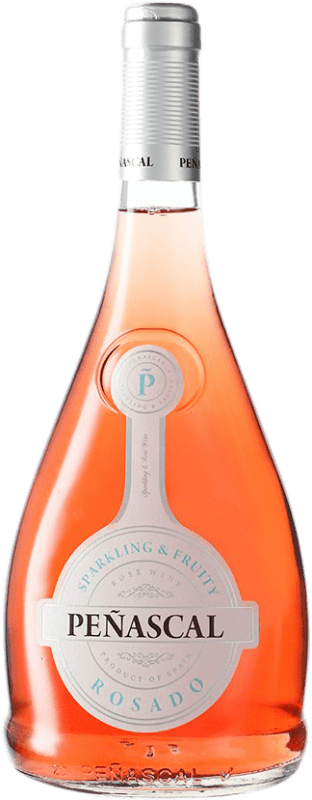 6,95 € Free Shipping | Rosé wine Peñascal Semi-Dry Semi-Sweet Young Castilla y León Spain Tempranillo, Grenache Bottle 75 cl