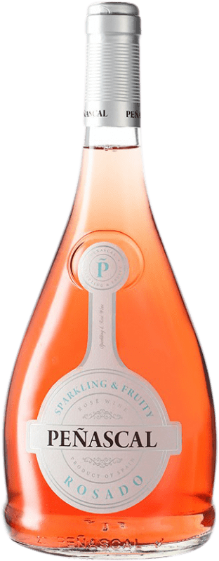 5,95 € 免费送货 | 桃红葡萄酒 Peñascal Semiseco — 半干型 年轻的 卡斯蒂利亚莱昂 西班牙 Tempranillo — 丹魄, Garnacha — 歌海娜 75 cl