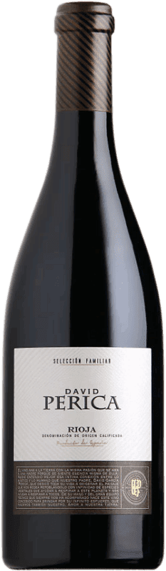 25,95 € Бесплатная доставка | Красное вино Perica David Selección Familiar D.O.Ca. Rioja Ла-Риоха Испания Tempranillo бутылка 75 cl