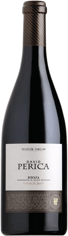 24,95 € Free Shipping | Red wine Perica David Selección Familiar D.O.Ca. Rioja The Rioja Spain Tempranillo Bottle 75 cl