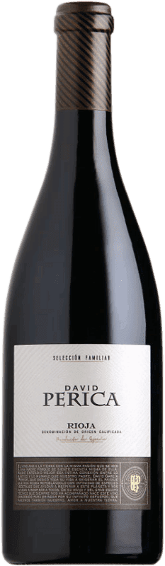 12,95 € Envoi gratuit | Vin Rouge Perica David Sélection de la Famille D.O.Ca. Rioja La Rioja Espagne Tempranillo Bouteille 75 cl